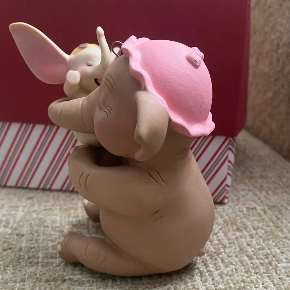 Disney Hallmark Dumbo Baby Mine Porcelain Christmas Ornament 2018